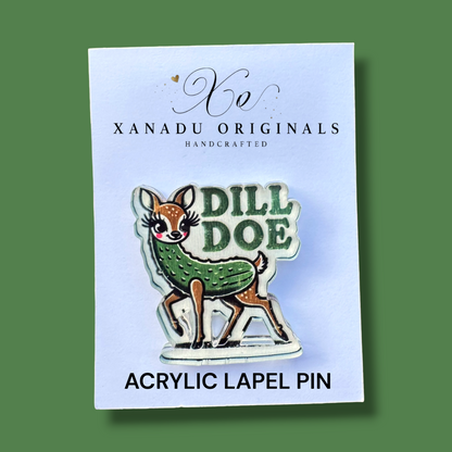 Dill Doe Lapel Pin