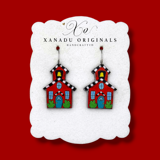 School House Earrings