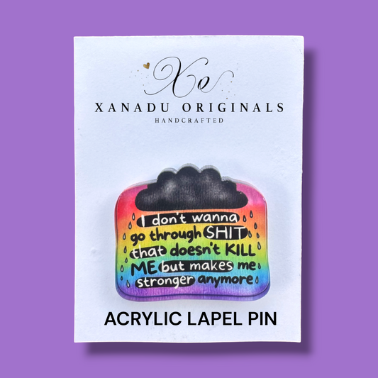 Makes Me Stronger Lapel Pin