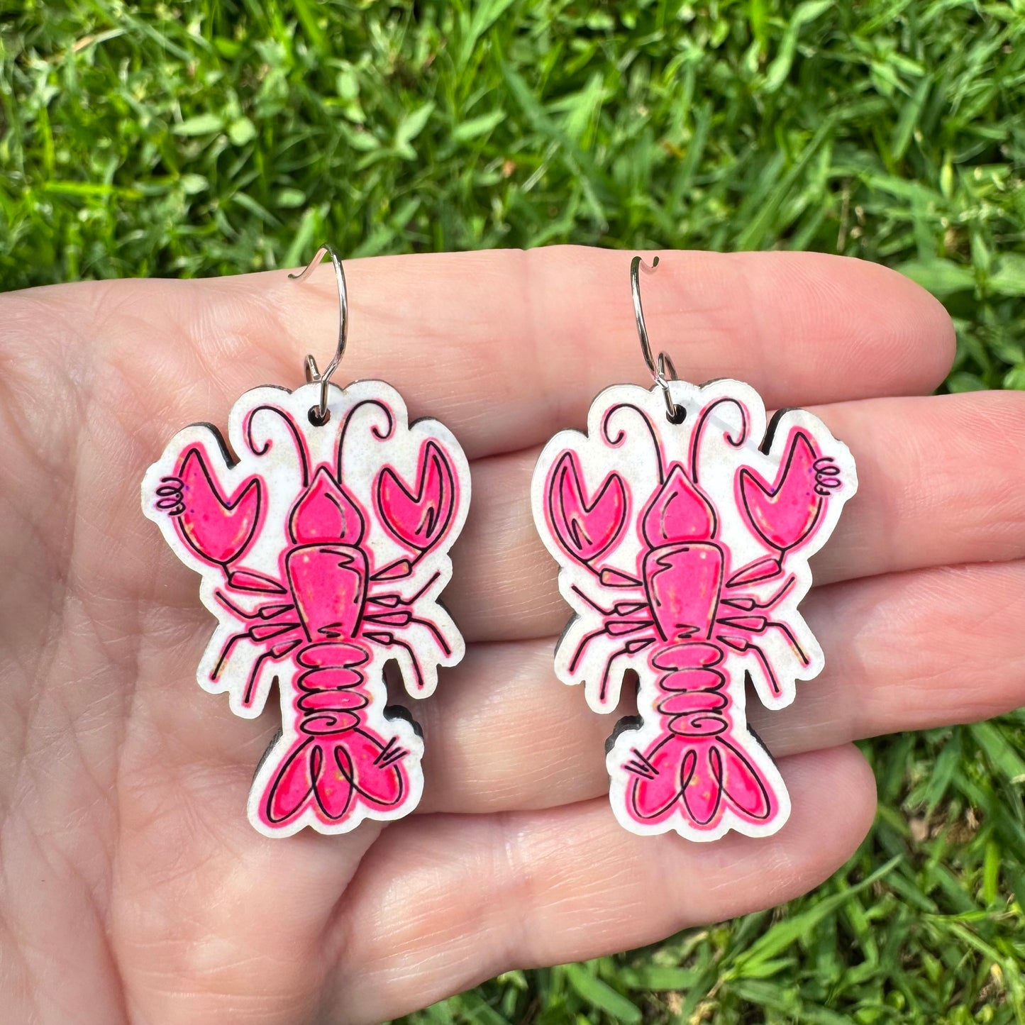 Preppy Crawfish Earrings