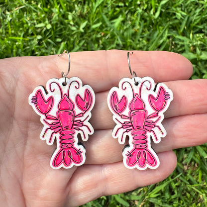 Preppy Crawfish Earrings