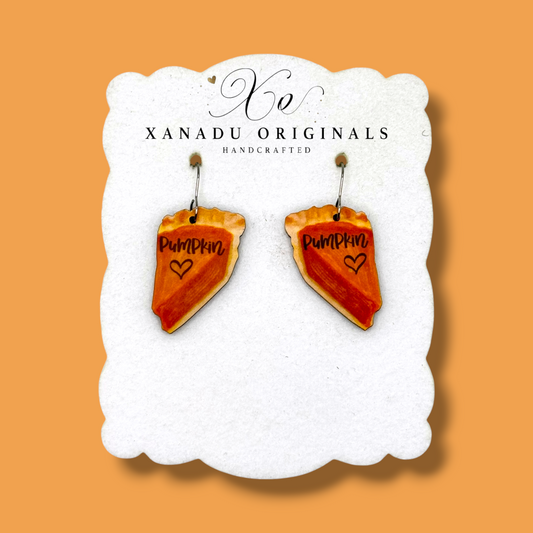 Pumpkin Pie Earrings