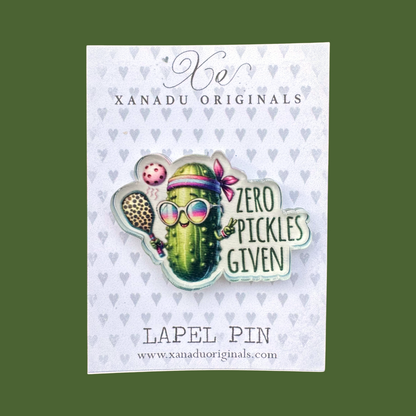 Zero Pickles Given Lapel Pin
