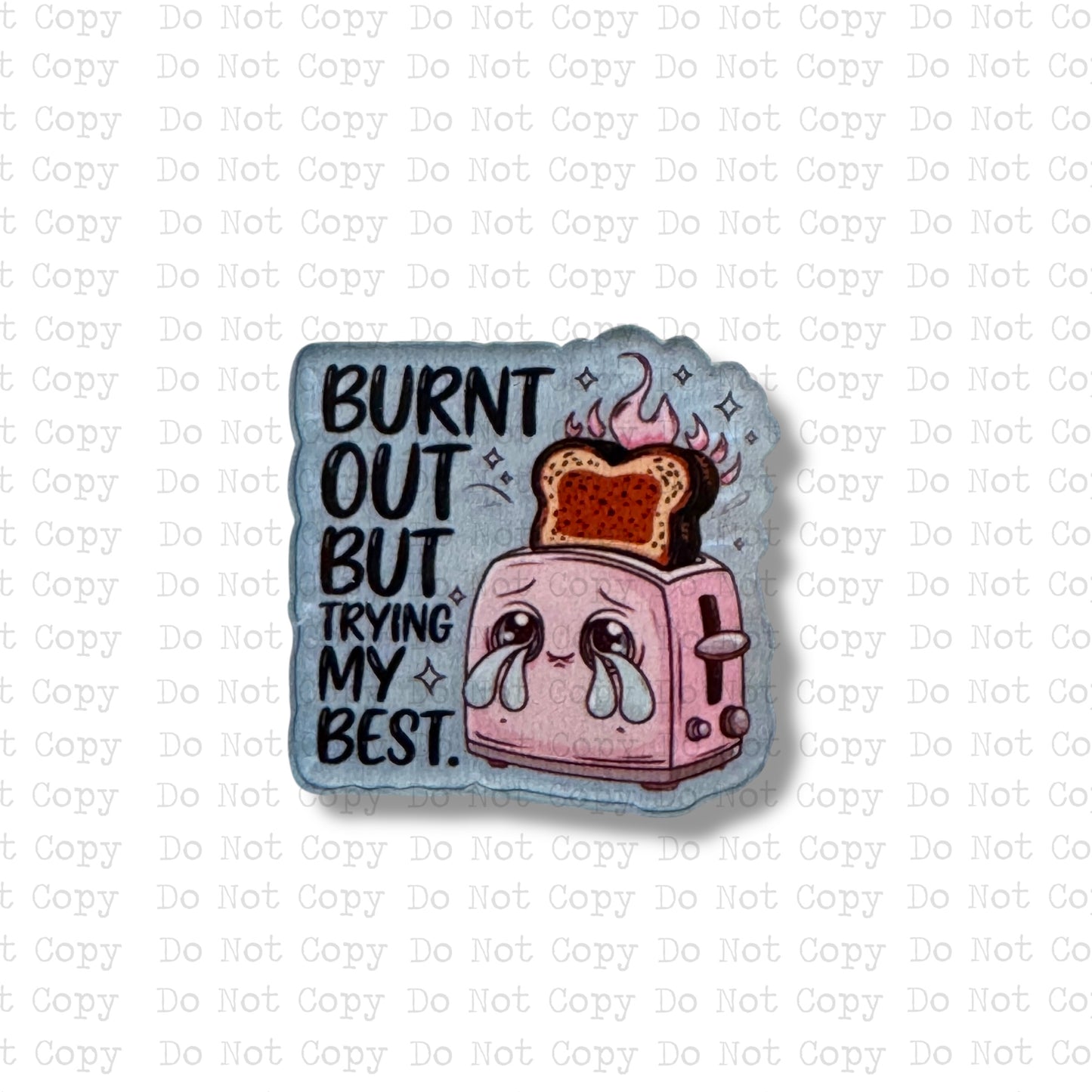 Burnt Out Lapel Pin