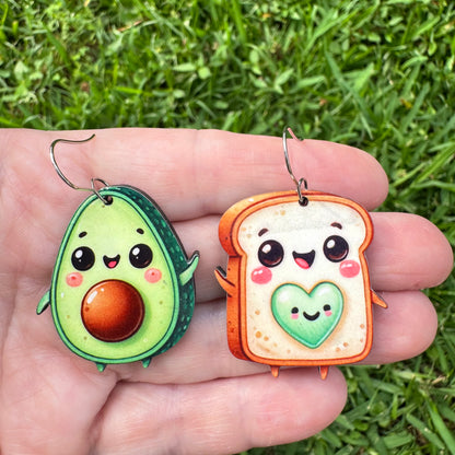 Avocado To My Toast Earring