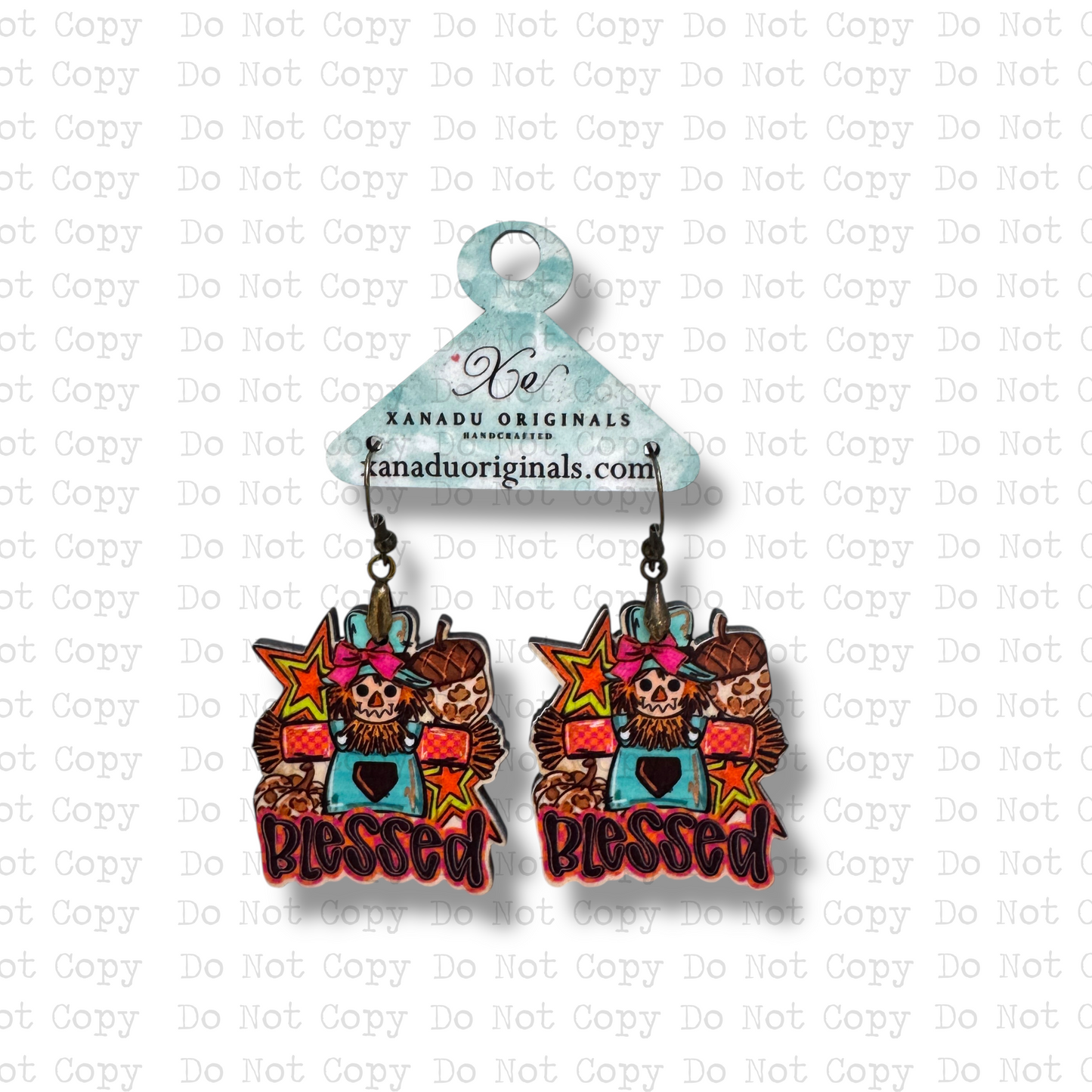 Scarecrow Blessed Earrings