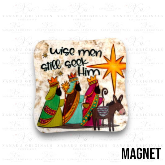 Bright Wise Men Magnet