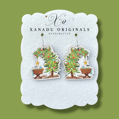 A Thrill Of Hope Baby Jesus Earrings