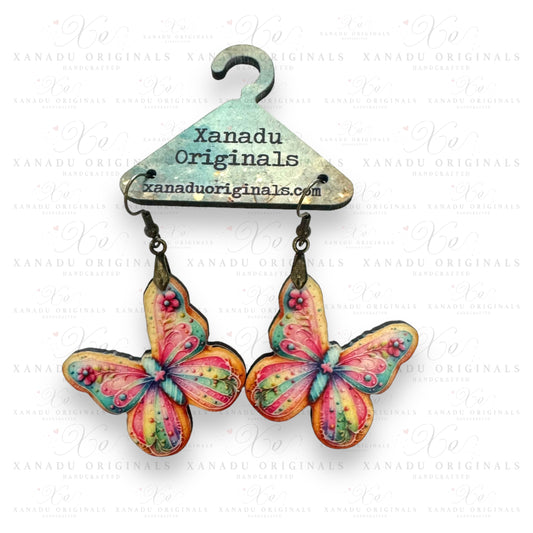 Butterfly Cookie Earrings