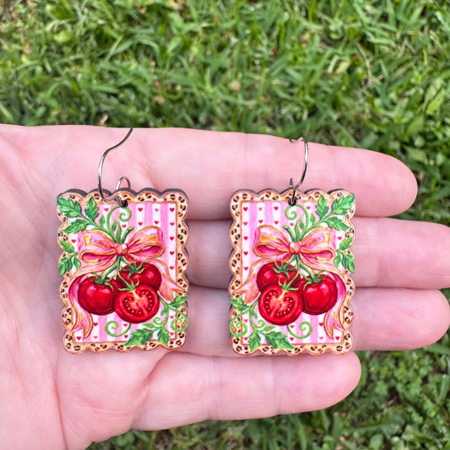 Tomatoes Earrings