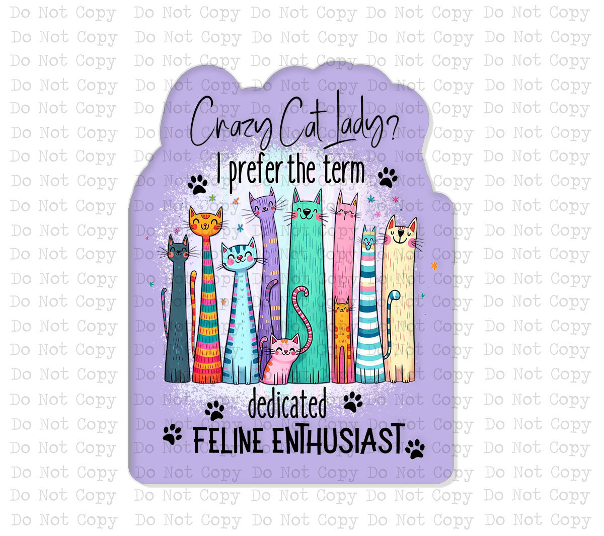 Crazy Cat Lady Magnet