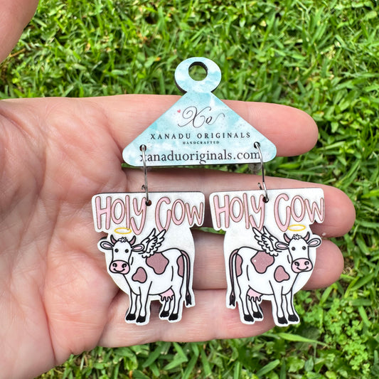 Holy Cow Dangle Earrings