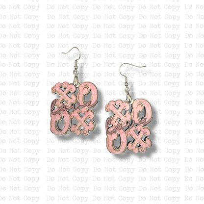 XO OX Love Earrings