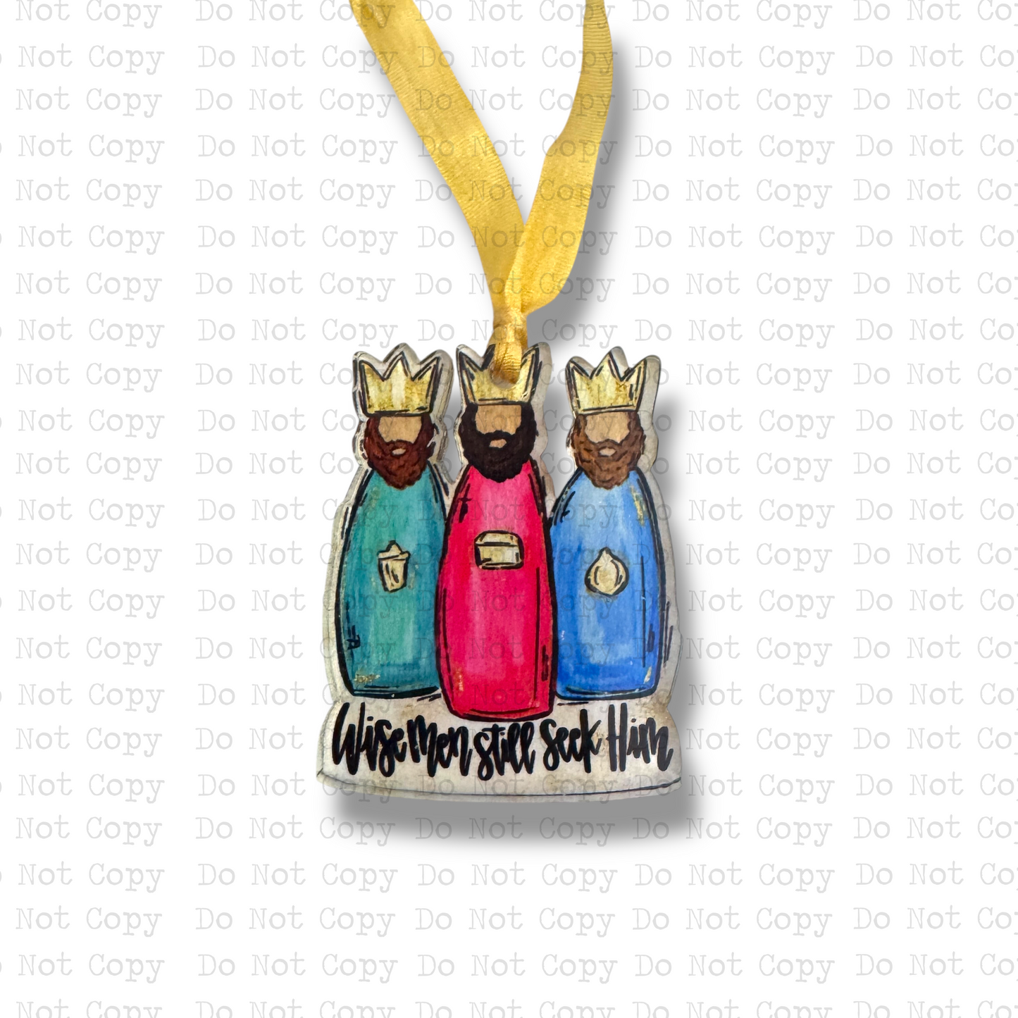 Wise Men Still Seek Him Mini Ornament