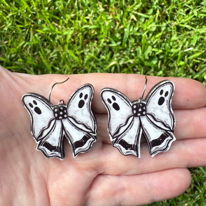 Ghost Bow Earrings