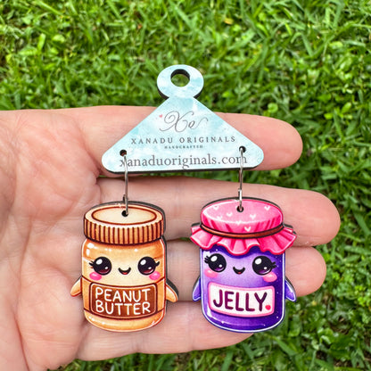 PB and J Earring