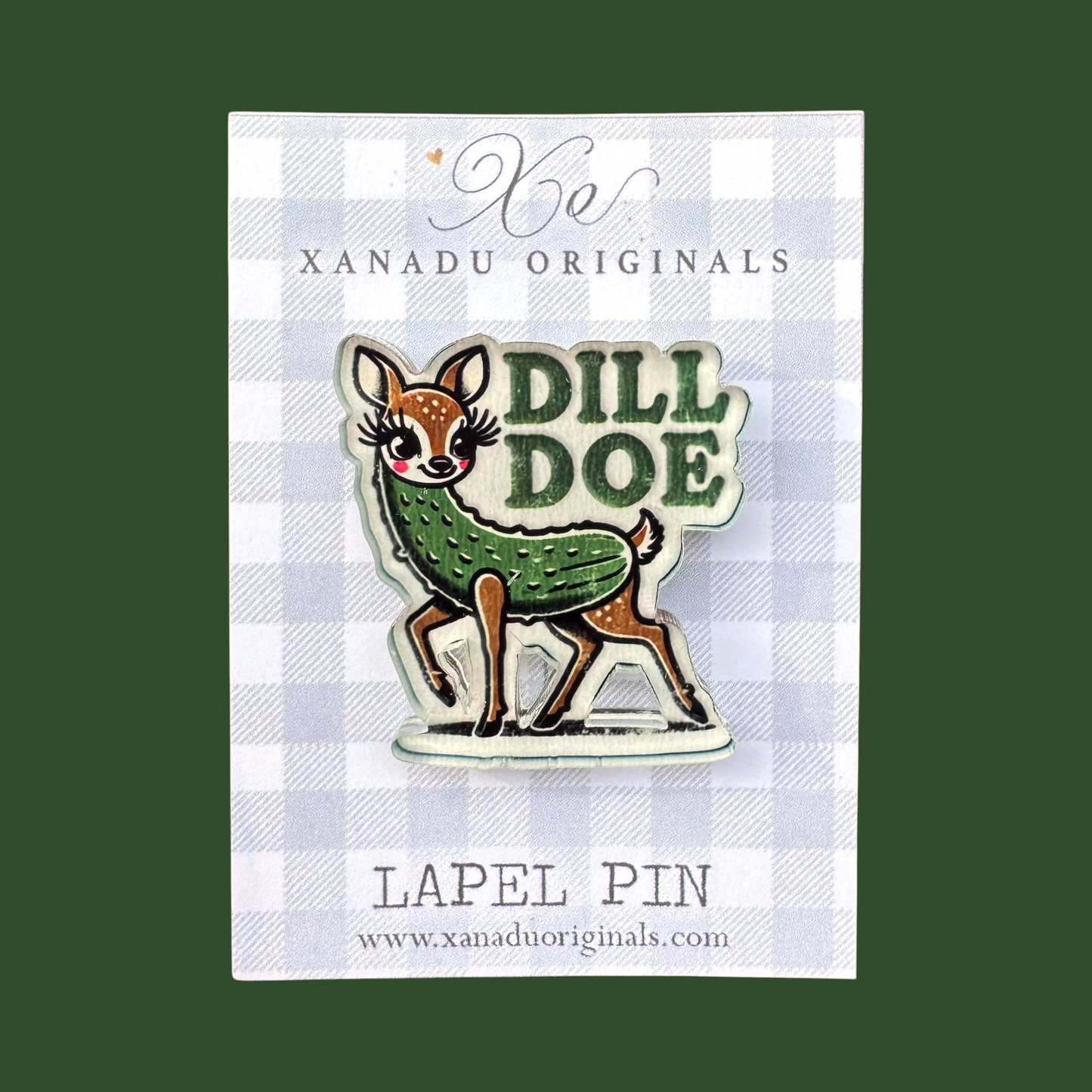 Dill Doe Lapel Pin
