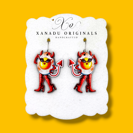 Deviled Egg Earrings