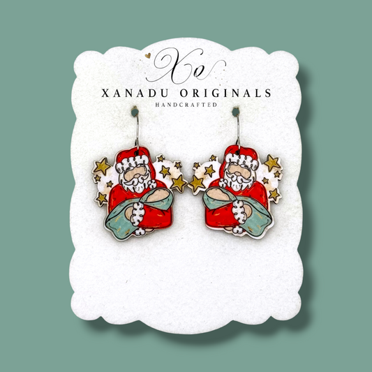 The Greatest Gift Red Earrings