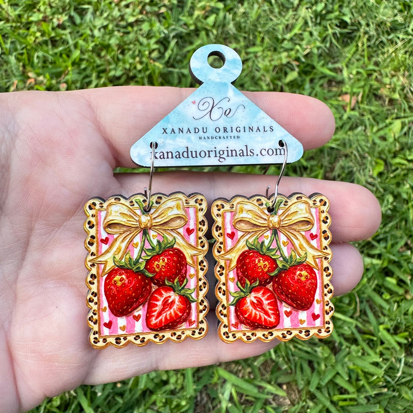 Strawberry Earrings