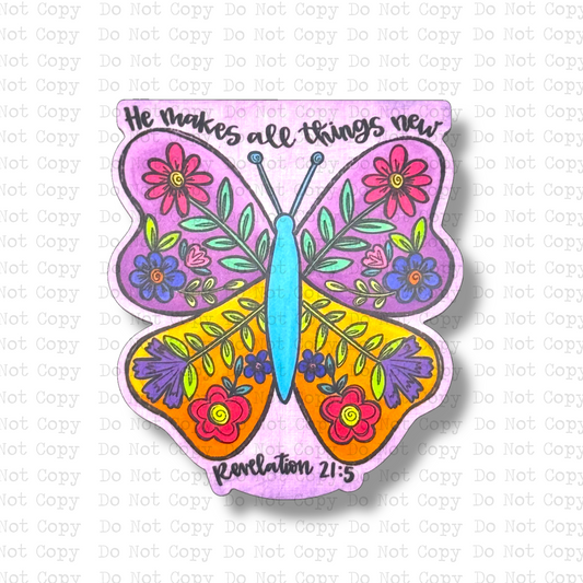 He Makes All Things New Magnet