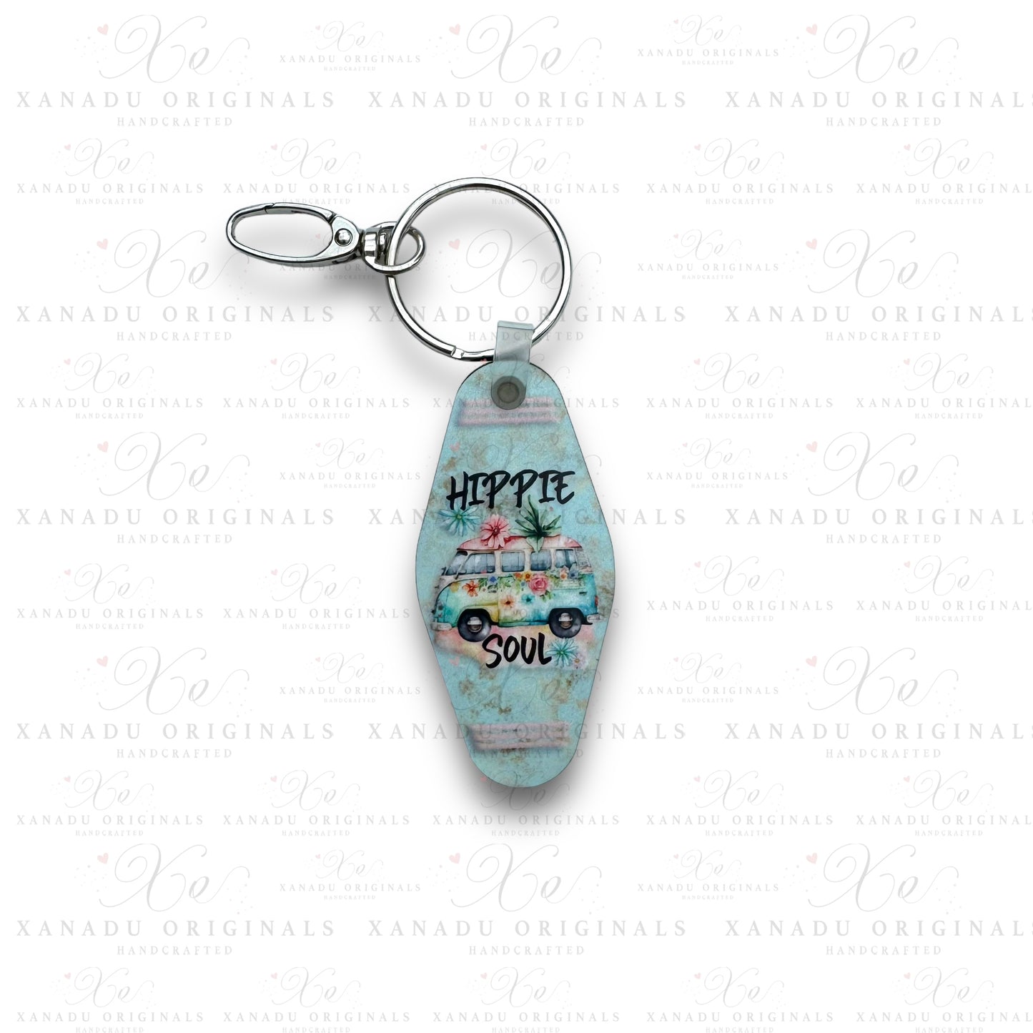 Hippie Soul Van Keychain | Bag Tag