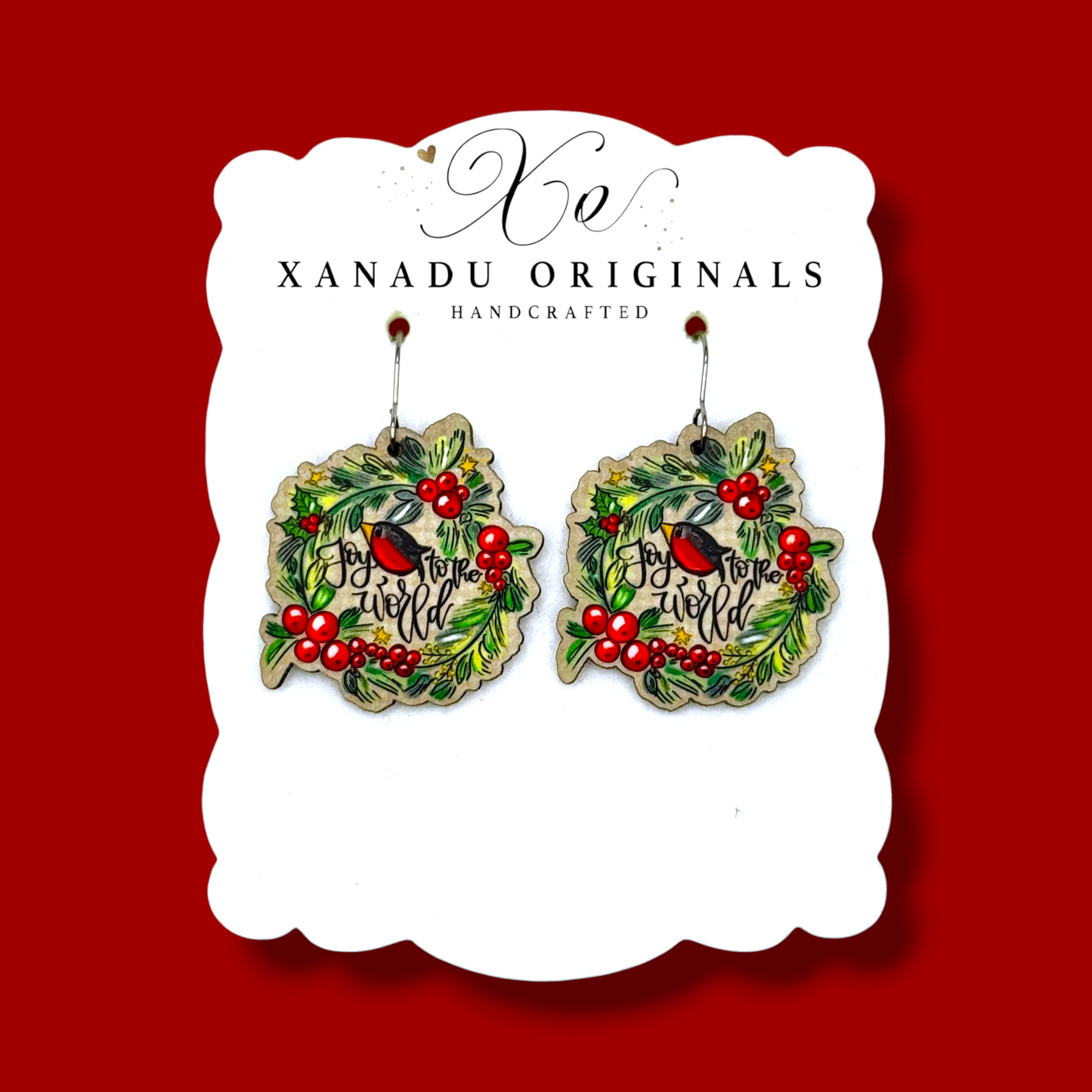 Joy To The World Dangle Earrings