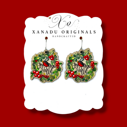 Joy To The World Dangle Earrings