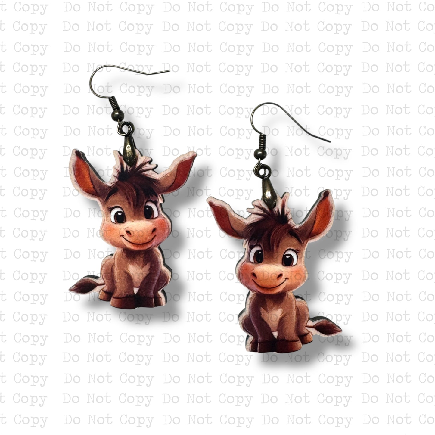 Happy Donkey Earrings