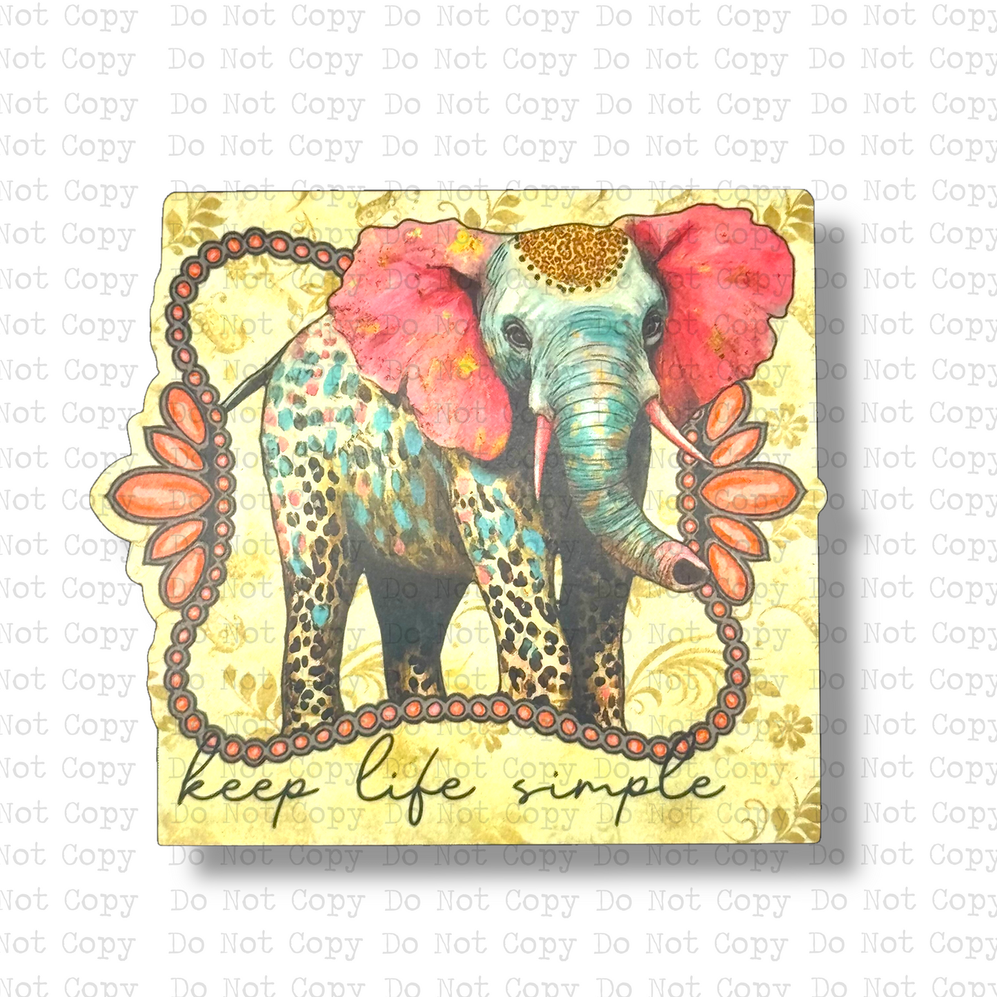 Keep Life Simple Magnet