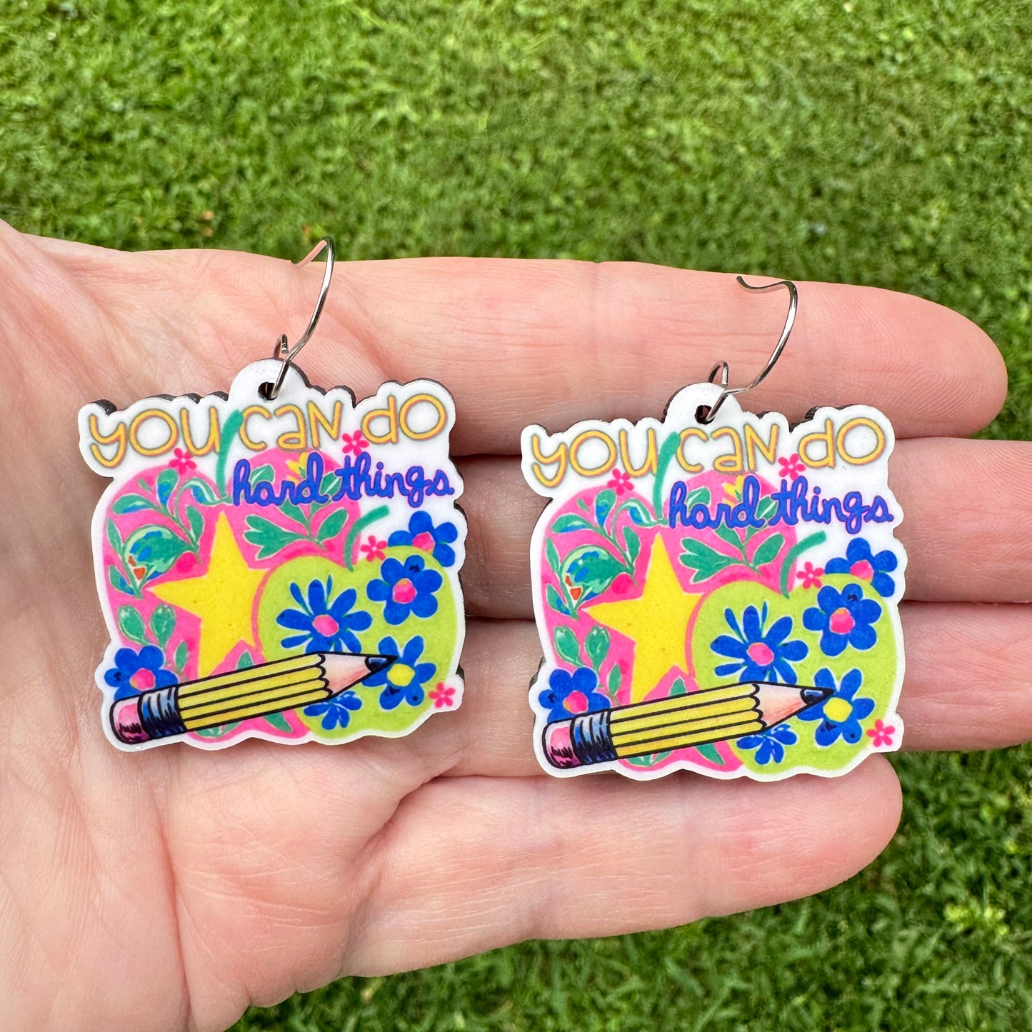 You Can Do Hard Things Earrings