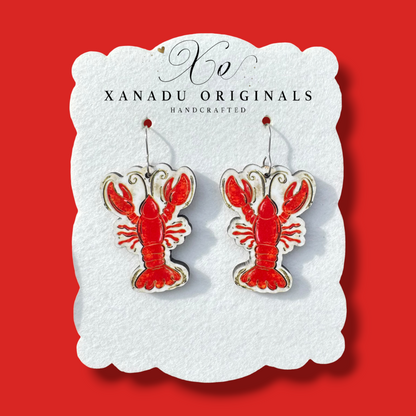 Crawfish Earrings
