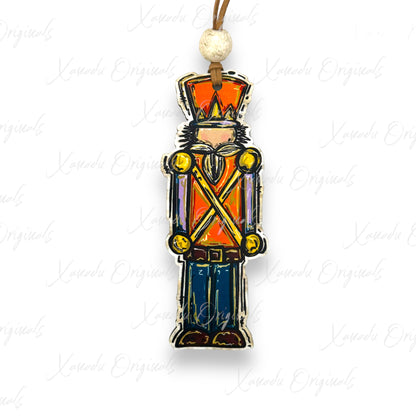 Hand Drawn Nutcracker Ornament