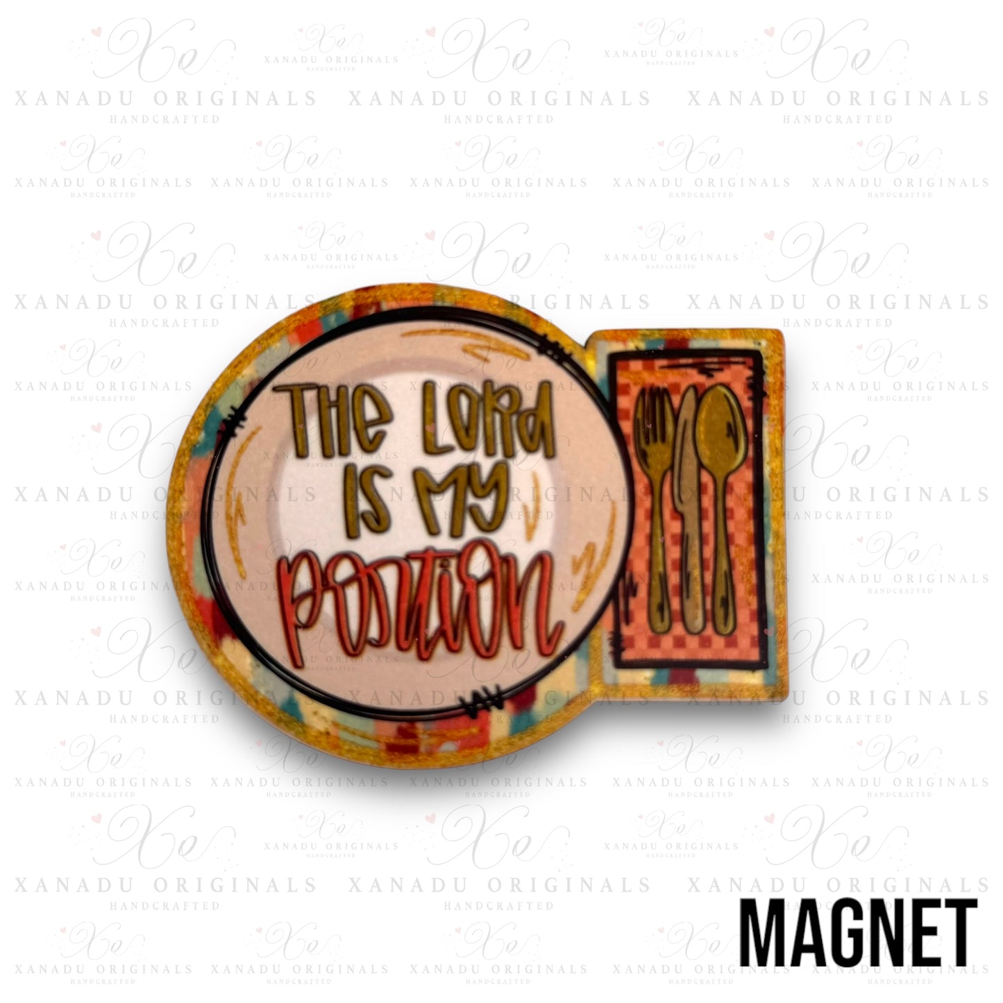 The Lord Is My Portion Magnet