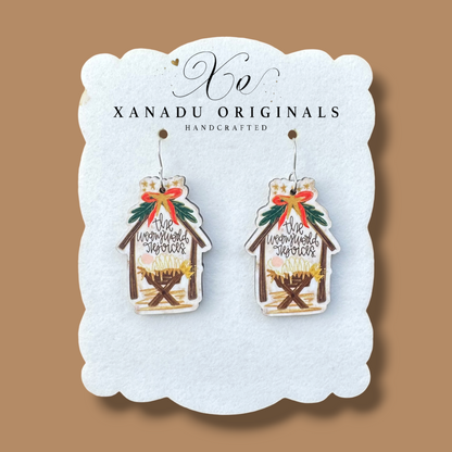 The Weary World Rejoices Earrings