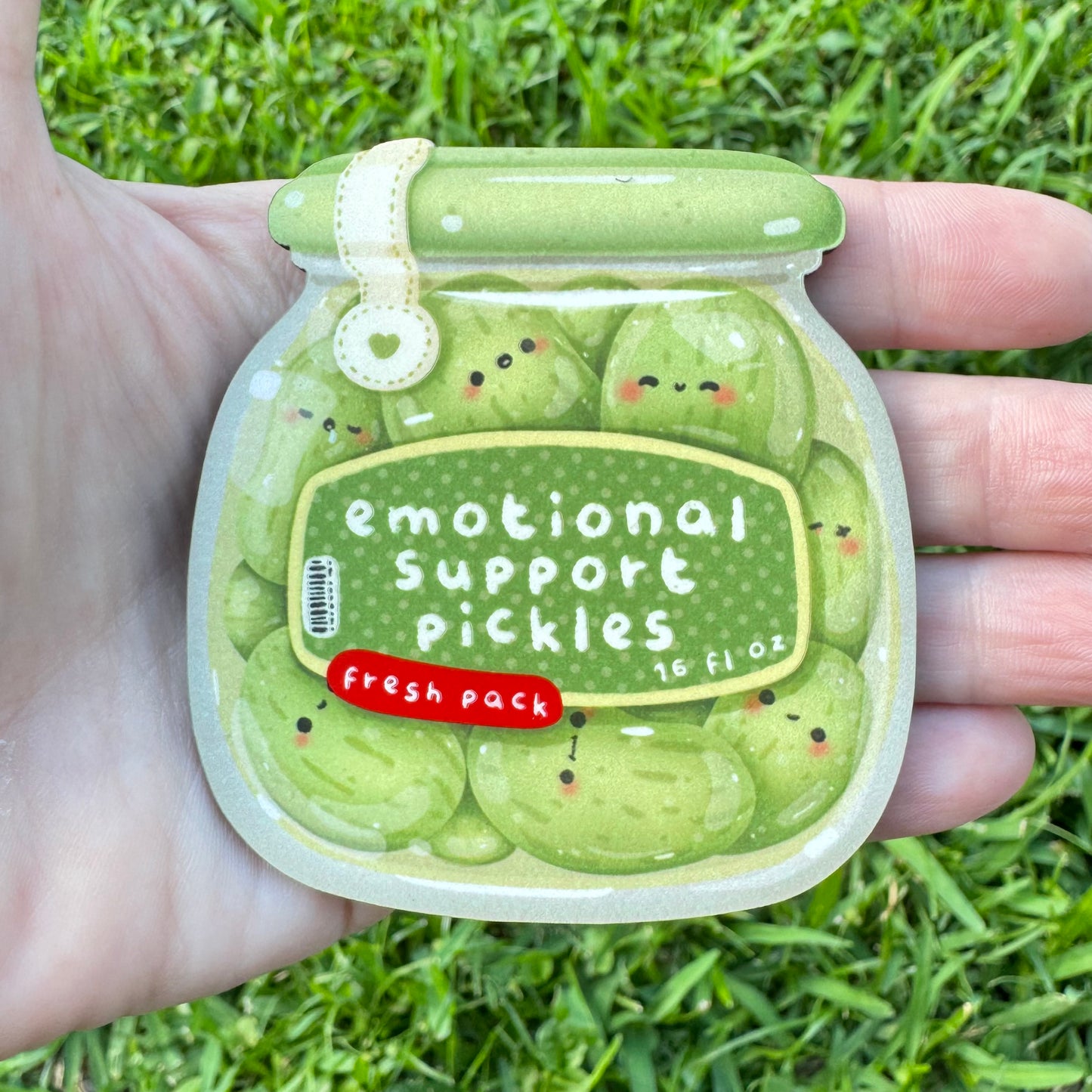 Emotional Support Pickles Magnet