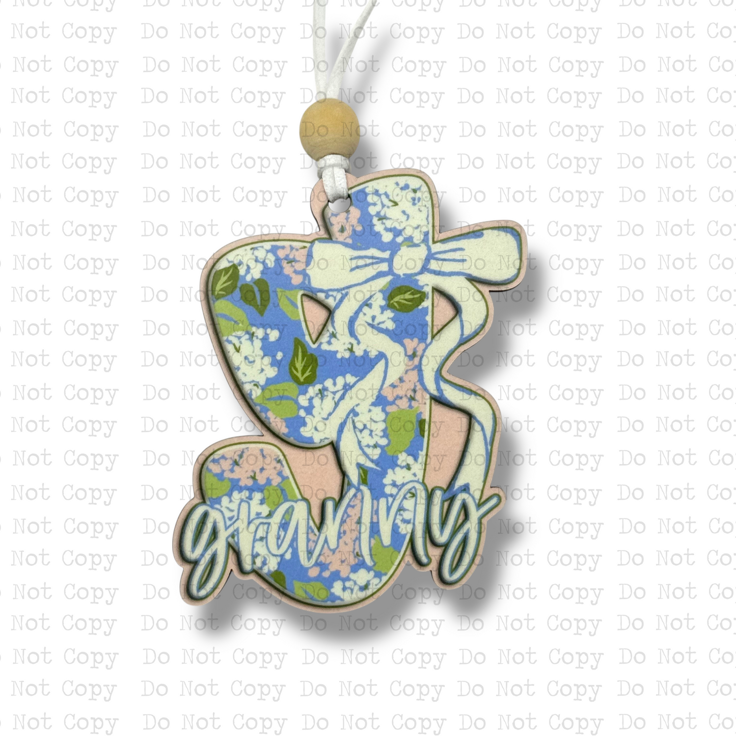 Coquette Granny Car Charm