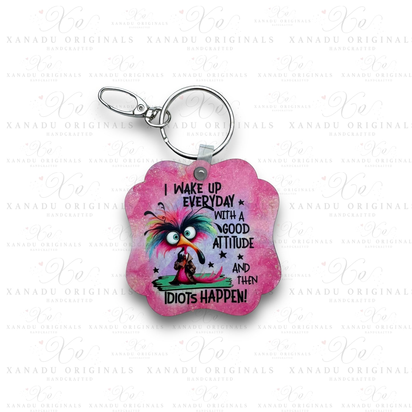 Good Attitude Keychain | Bag Tag