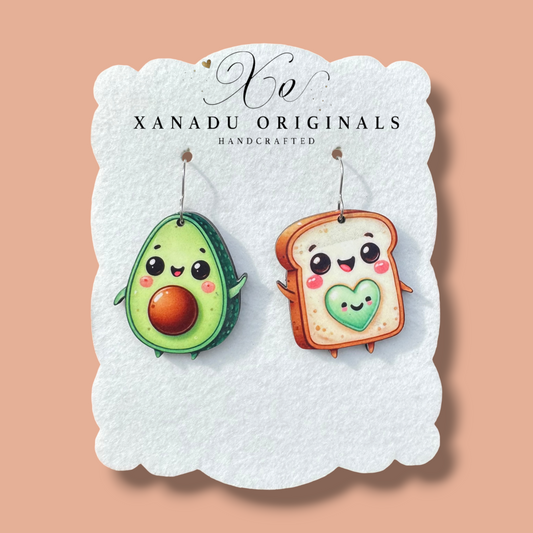 Avocado To My Toast Earring