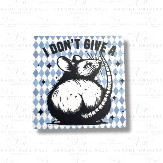 I Don't Give a Rat Magnet