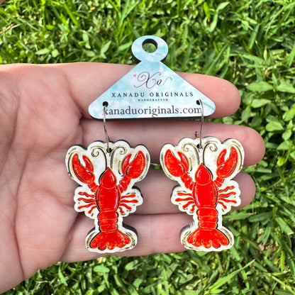 Crawfish Earrings