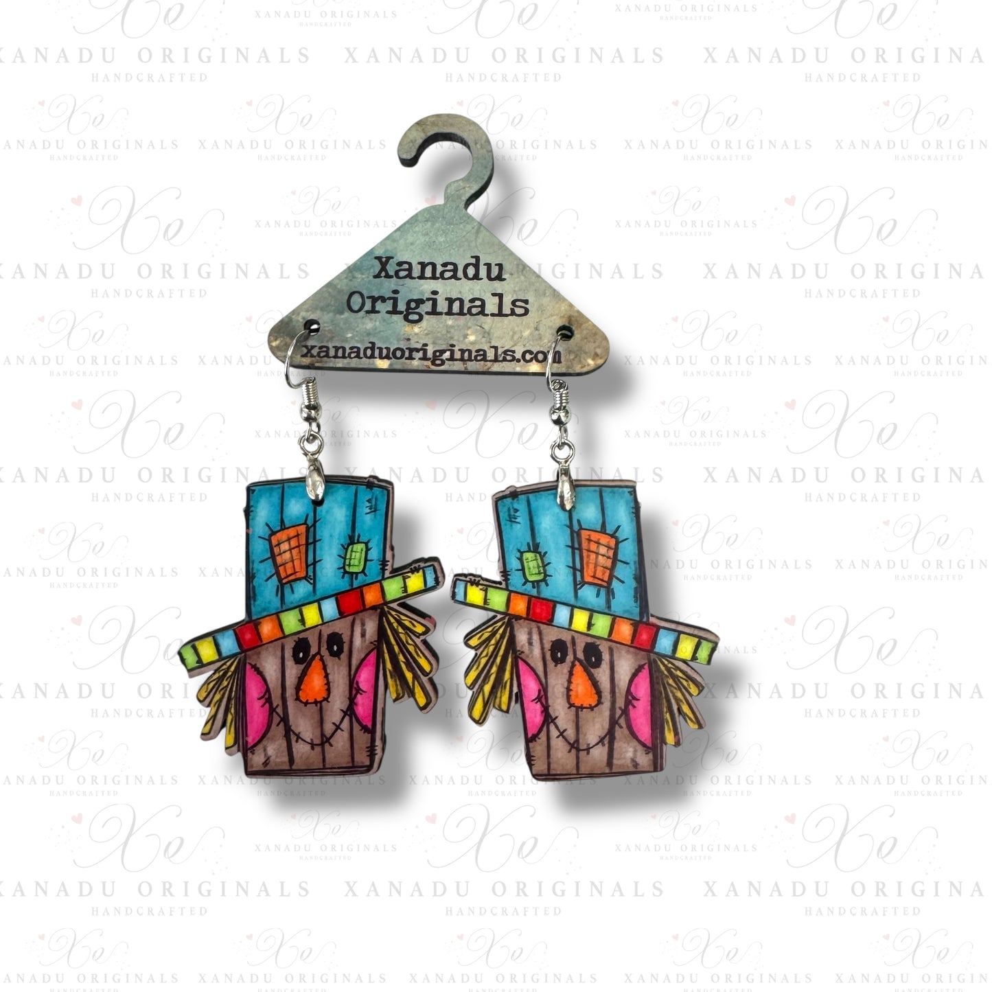 Bright Scarecrow Earrings