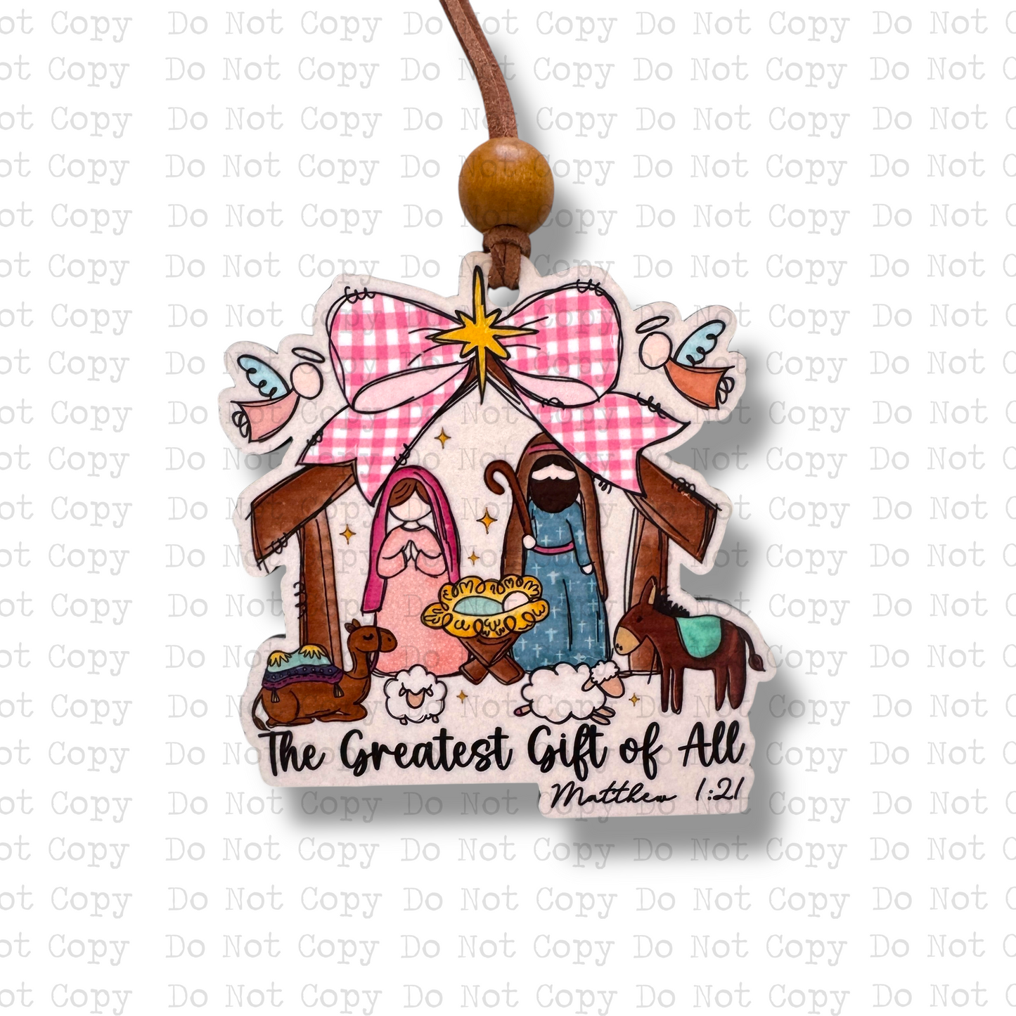 Greatest Gift Of All Christmas Ornament