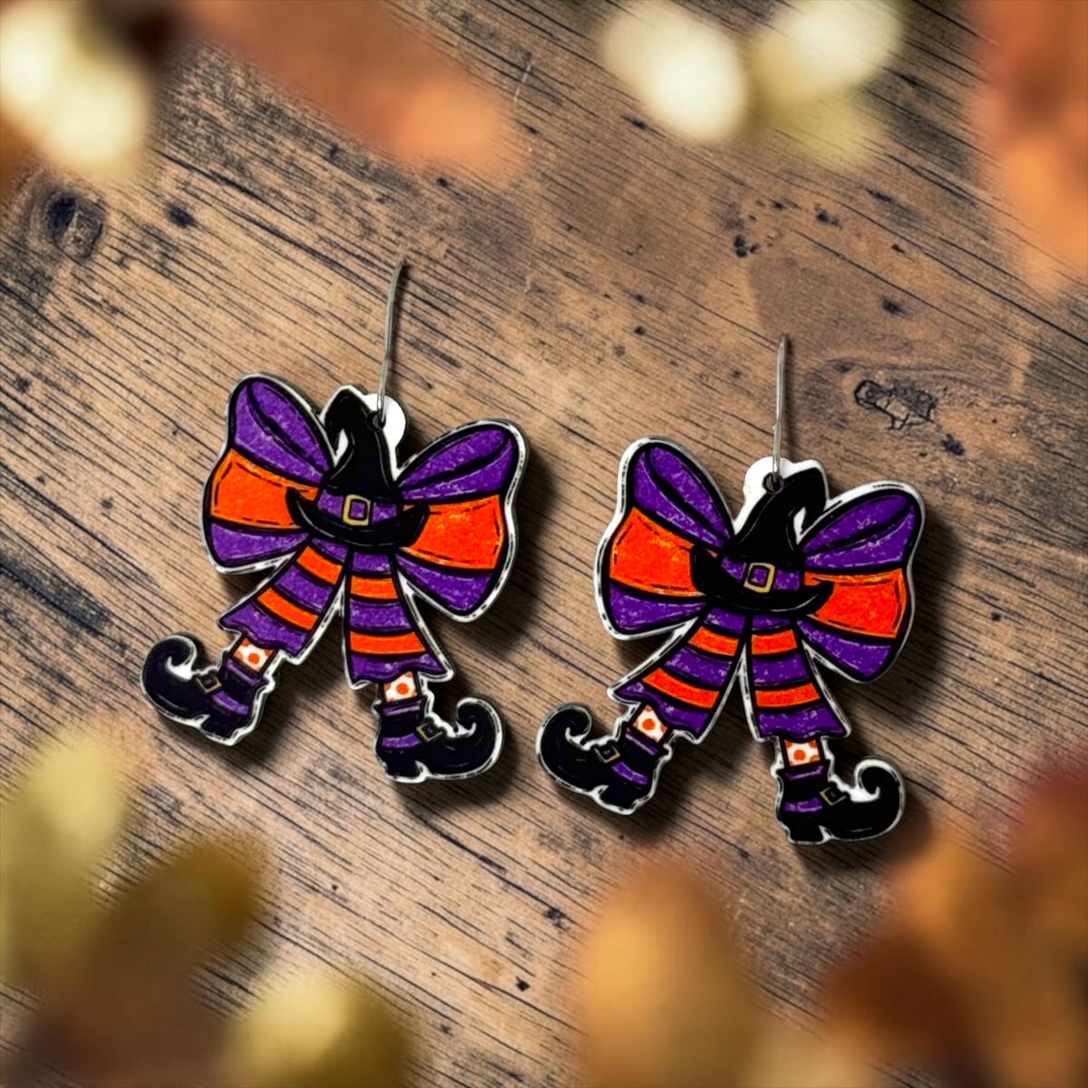 Witch Legs Dangle Earrings
