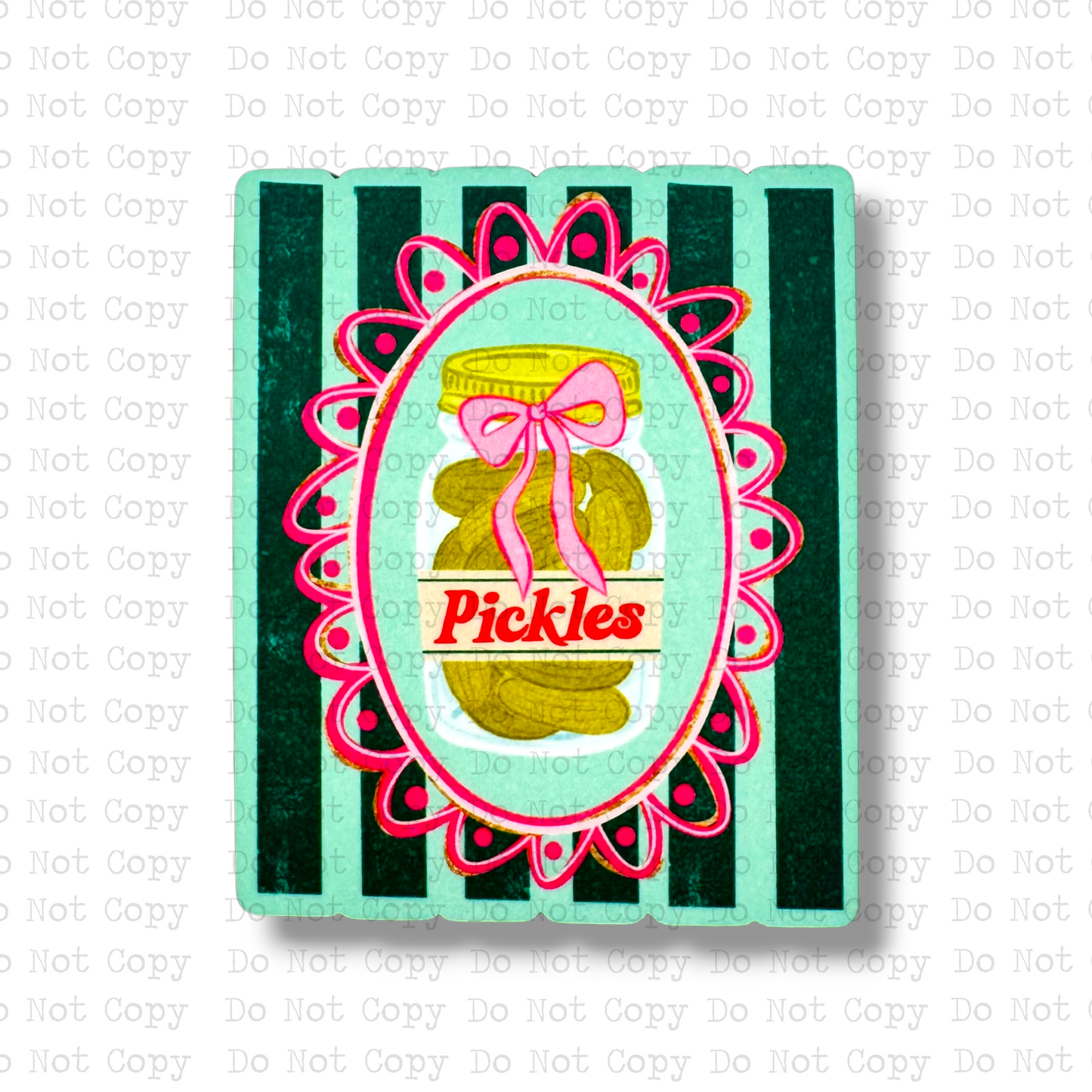 Pickles Pin Stripe Magnet