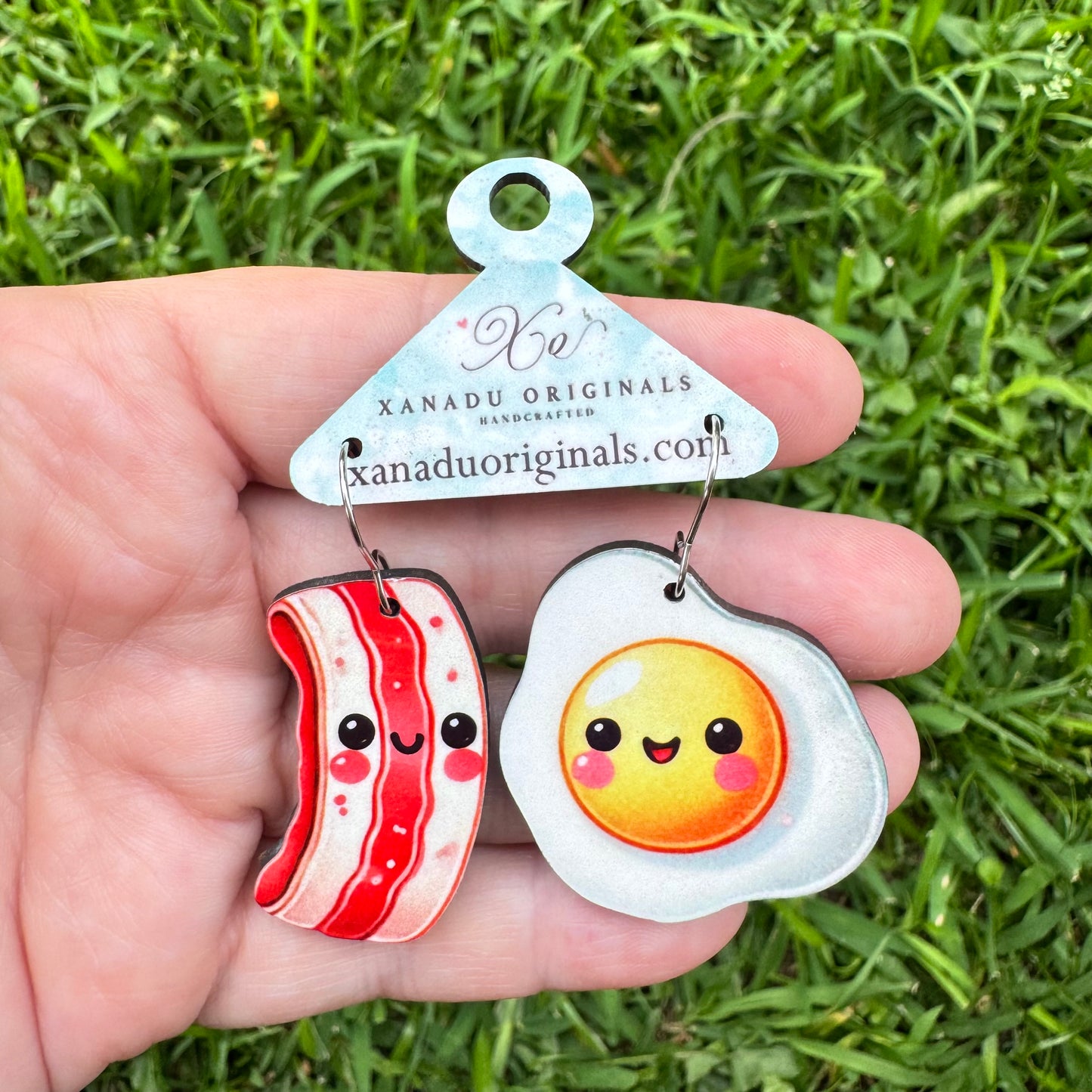 Bacon To My Eggs Earring