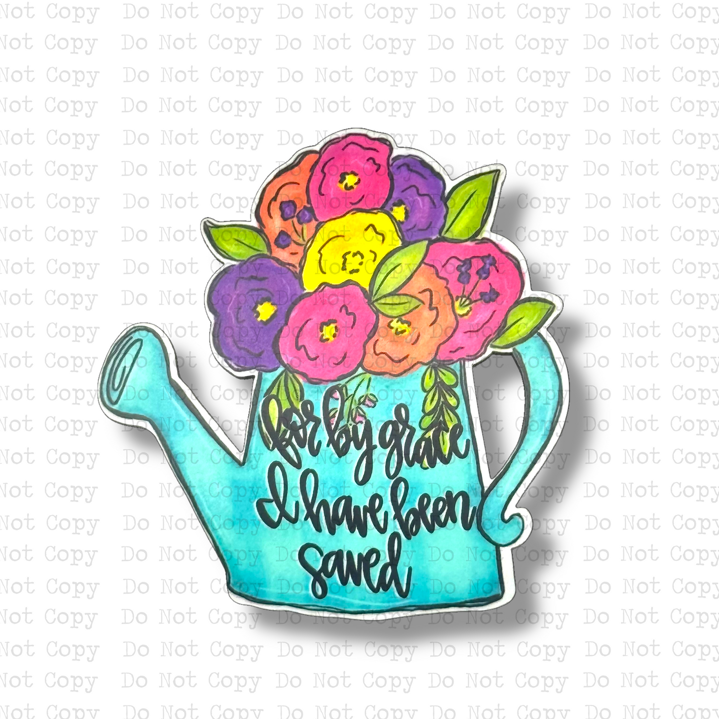 For By Grace I Have Been Saved Magnet
