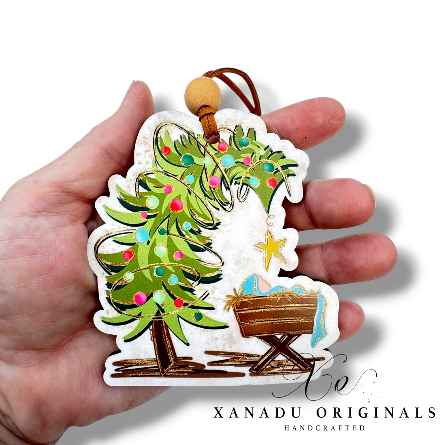 A Thrill Of Hope Baby Jesus Christmas Ornament