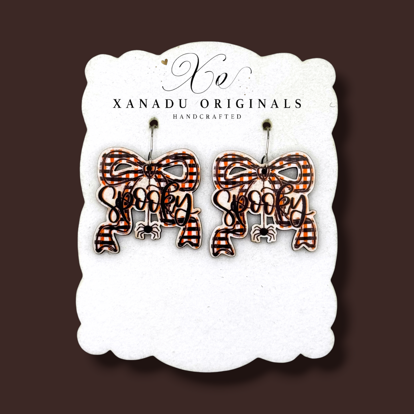 Spooky Bow Earrings