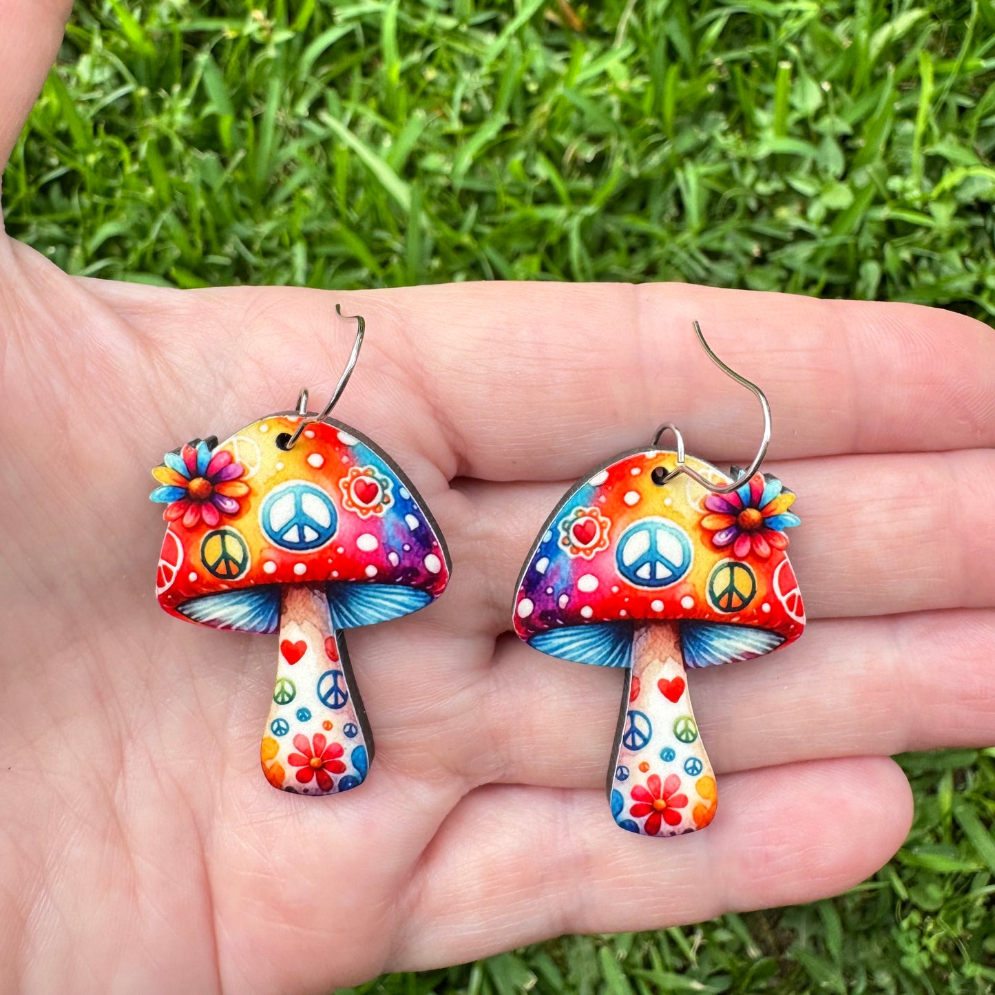 Mushroom Style 5 Earrings